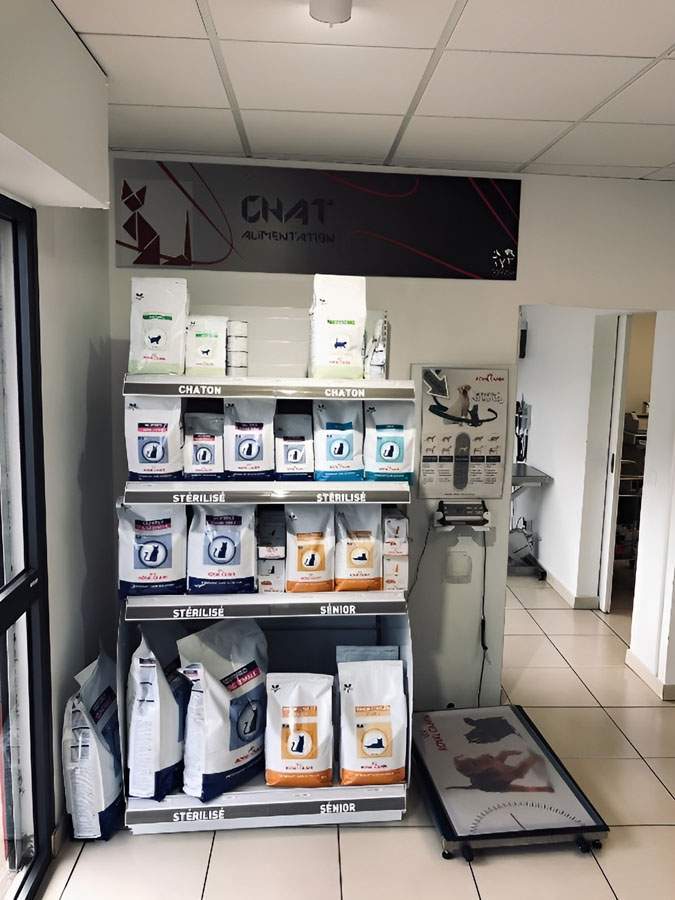 Vente d'alimentation pour animaux Saint-Louis